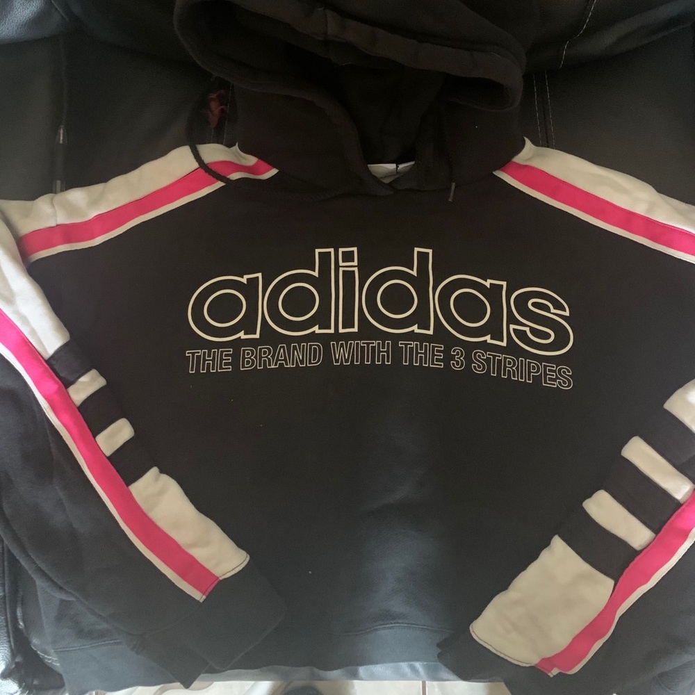 Adidas cropped hoodie